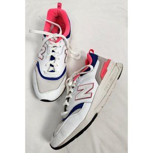 New Balance Women's Sz. 9 997H White/Pink/Blue Sneakers